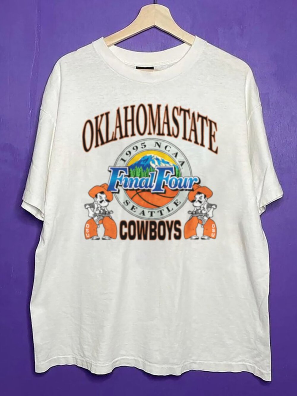 Vintage NCAA Oklahoma State Cowboys Football Shirt, Oklahoma State University